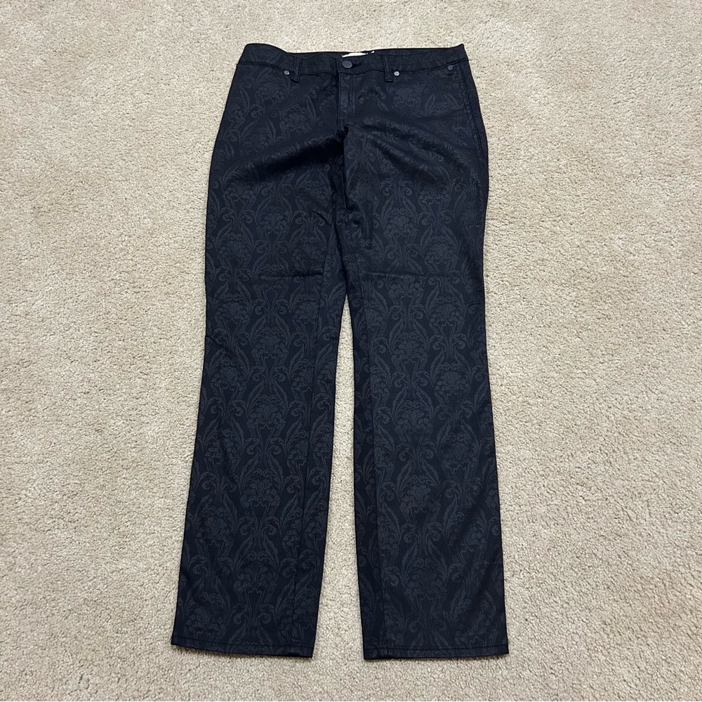 Tory Burch Jeans Women's 31 Skinny Low Rise Honour Floral Print Stretch 33131246